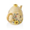 Чайник заварочный «Пчелки», объем: 950 мл, материал: керамика, цвет: декор фото 3