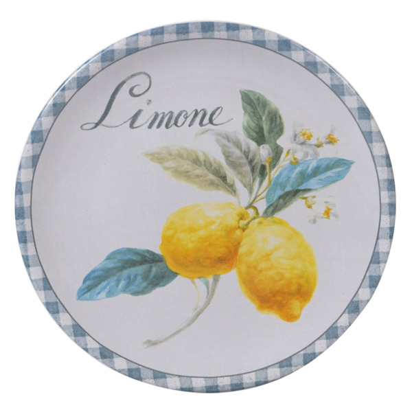 Тарелка десертная Certified Int. Лимоны 23см фото 1
