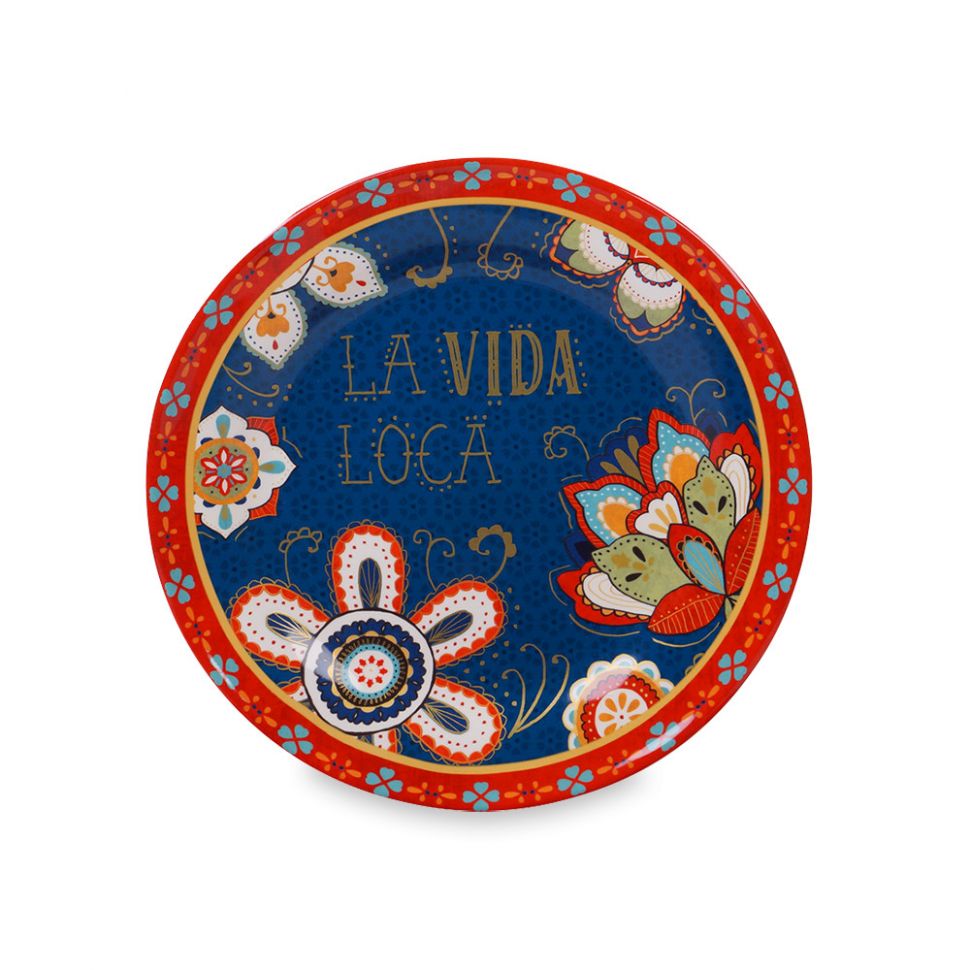 Тарелка обеденная «La Vida», диаметр: 28,5 см, материал: керамика, декор,  фото 1